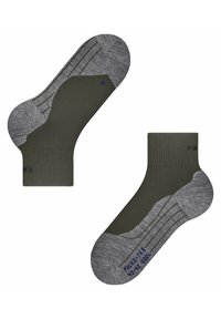 FALKE COOL - Calze sportive - khaki