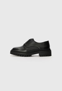 Elegantní šněrovací boty - black