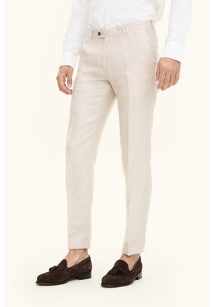 Oscar Jacobson, DENZ - Stoffhose - white grass