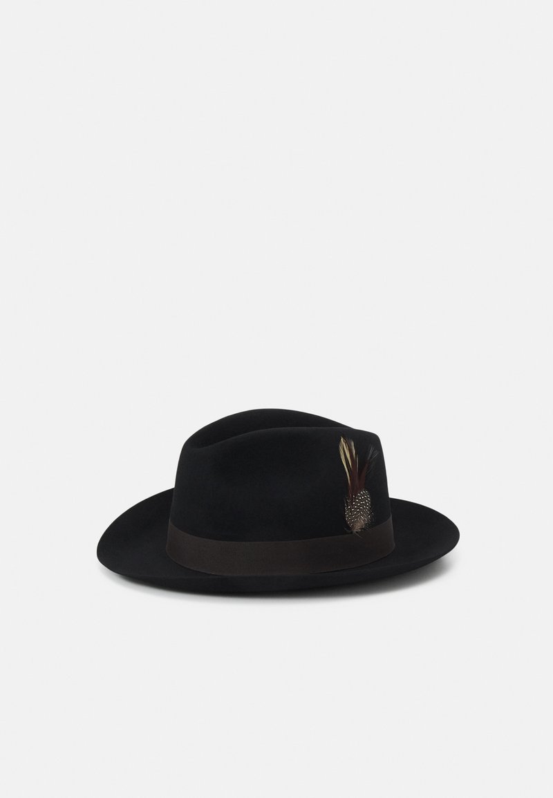 Paul Smith HAT FEATHER FEDORA Pălărie black/negru Zalando.ro