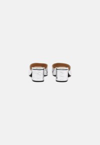 Monki Slip-ins med hög sula - silver-coloured