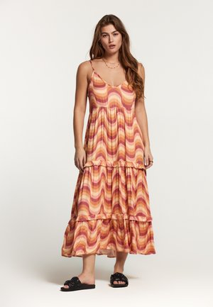 SICILY - Jurk - frozen choco brown