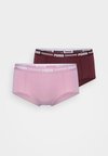 WOMEN MINI 2 PACK - Gaćice - scarlet red/pink