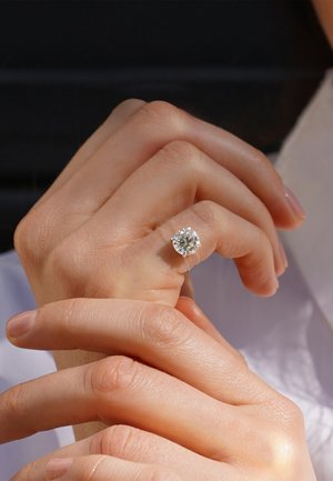 Persée Paris RING FLOATING - Δαχτυλίδι - white gold-coloured