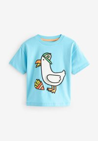 Next SHORT SLEEVE CHARACTER 3 PACK - Trükipildiga T-särk - blue green