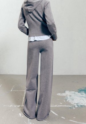 Bershka, Gilet - dark grey