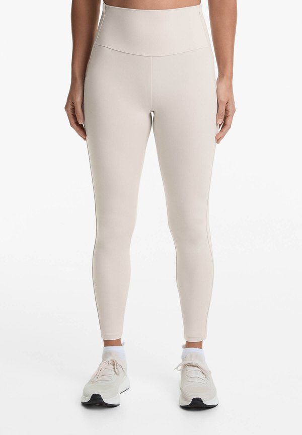 HIGH-RISE ANKLE-LENGTH - Tights - beige