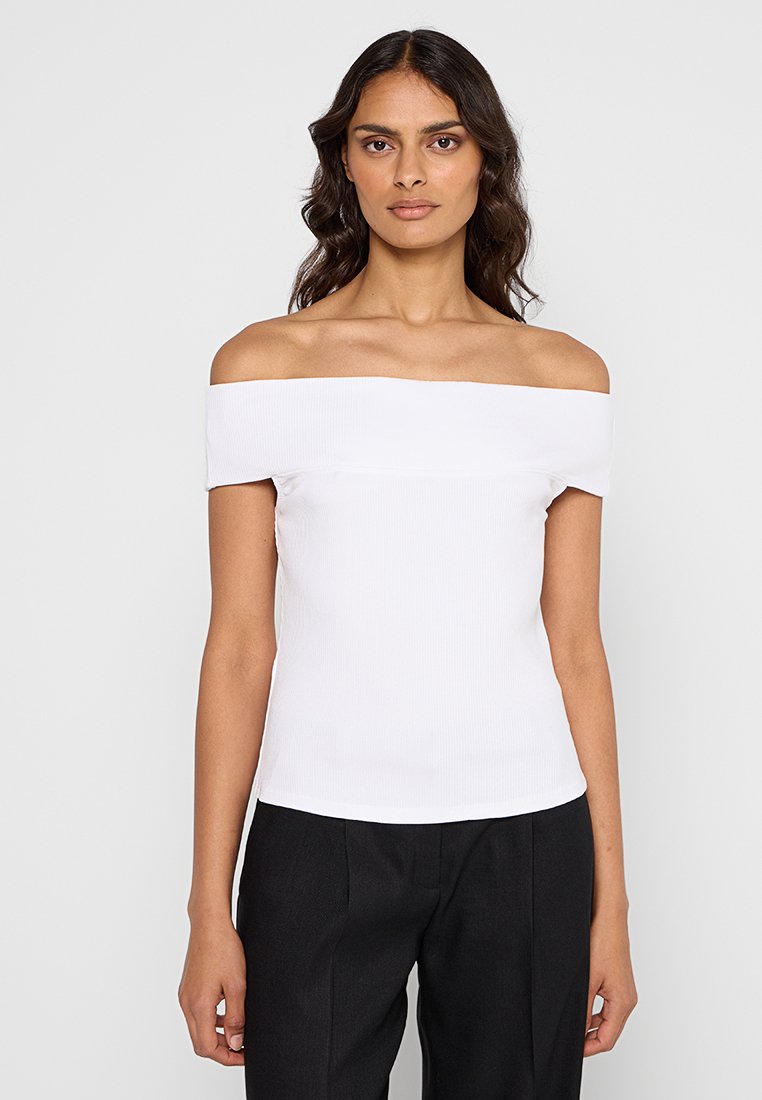 Mango T-shirt basic wit Mango T-shirt basic wit