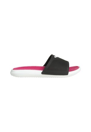 MARCO - Sandales de bain - black pink white