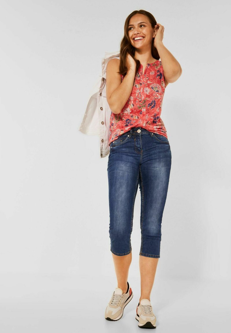 Damen Kleider | Cecil SLIM FIT Jeans Shorts blau - LB86343 Damen Kleider | Cecil SLIM FIT Jeans Shorts blau - LB86343