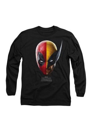 DEADPOOL WOLVERINE PORTRAIT - Long sleeved top - black