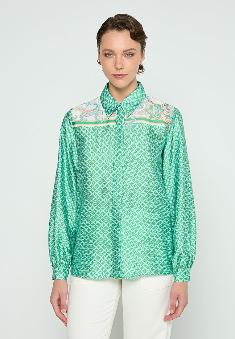 LIU JO Overhemdblouse groen LIU JO Overhemdblouse groen