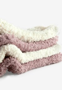Next SUPER COSY ANKLE 2 PACK - REGULAR FIT - Zoknik - mink ecru