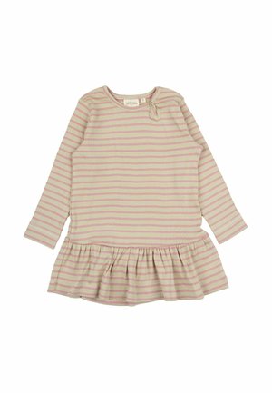 Robe pull - earth brown dark off white