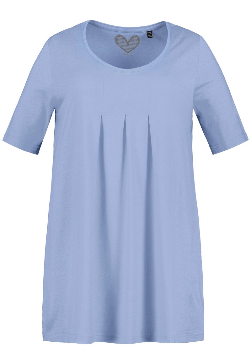 Ulla Popken T-shirt print - himmelblau