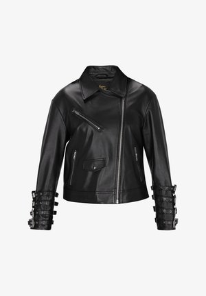 faina Nahkjakk - black