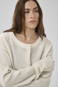 My Essential Wardrobe HUXI - Strickjacke - snow white