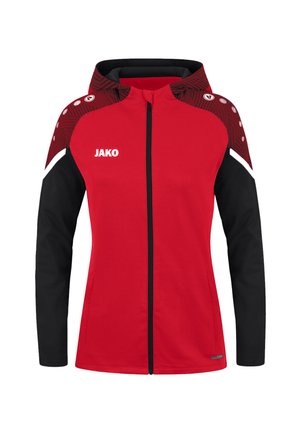 FUSSBALL TEAMSPORT TEXTIL PERFORMANCE - Giacca sportiva - rotschwarz