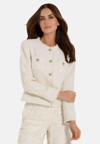 MADELEINE MIT FRANSENKANTEN - Blazer - pebble