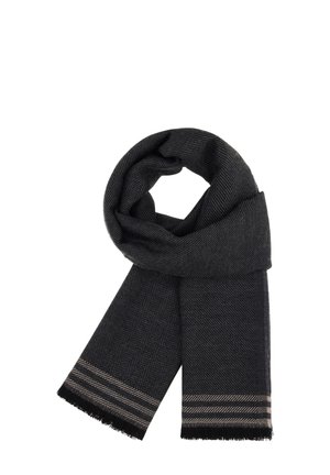 HERRINGBONE - Sjal / Tørklæder - black