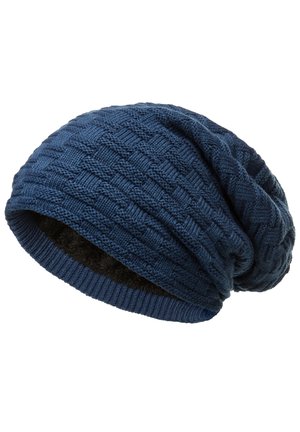 Caspar Beanie - jeans blau