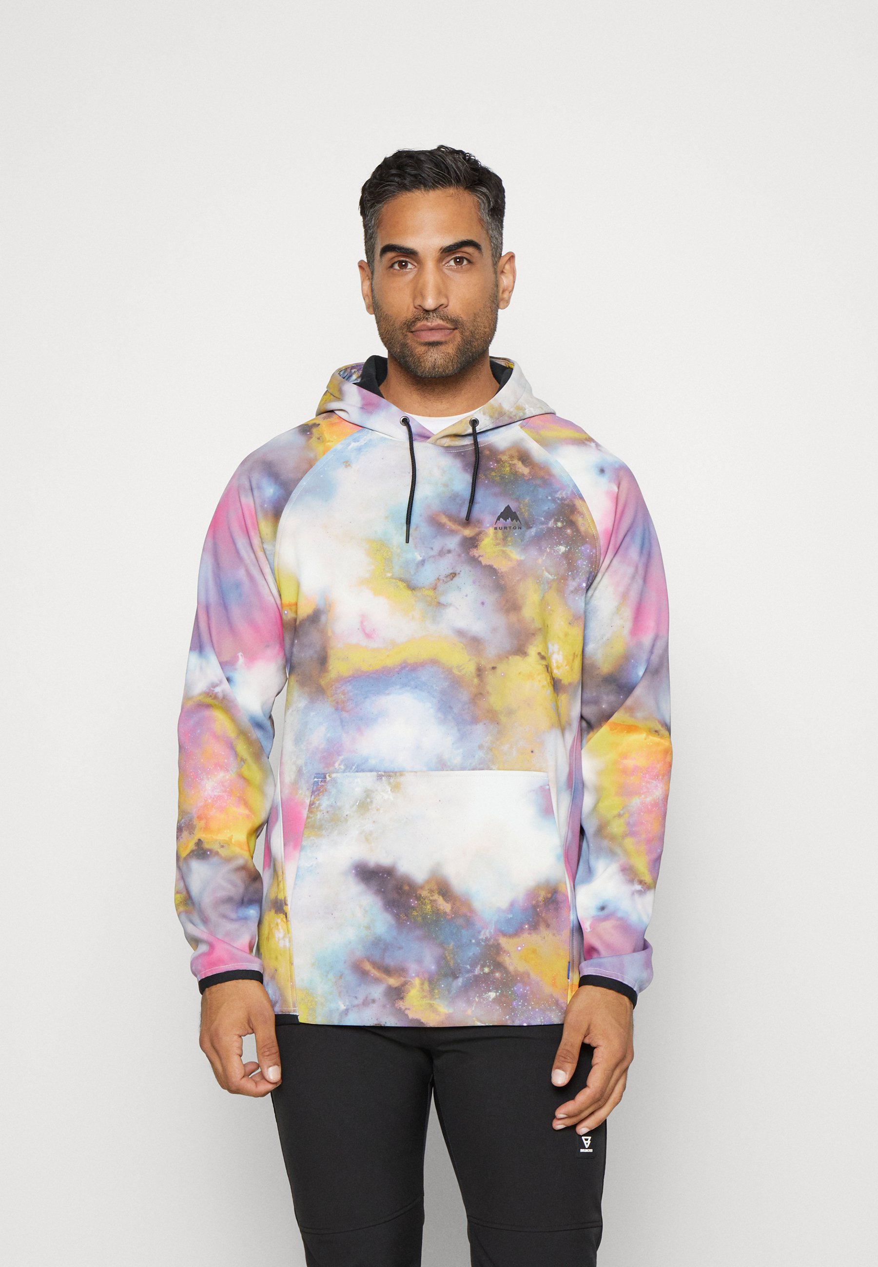 Burton CROWN - Hoodie - stout white voyager/blue - Zalando.de