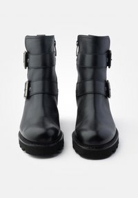 Paul Green Bottines de cowboy / motard - schwarz