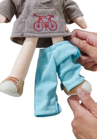 HABA LIAN  - Doll - light brown light blue