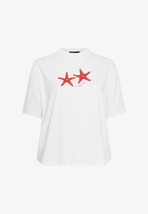 Yours Clothing, WOMEN'S T-SHIRTS - T-shirts print - off white