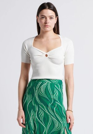 THERESA - T-shirt imprimé - blanc