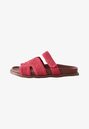 Next, Pantolette flach - coral red