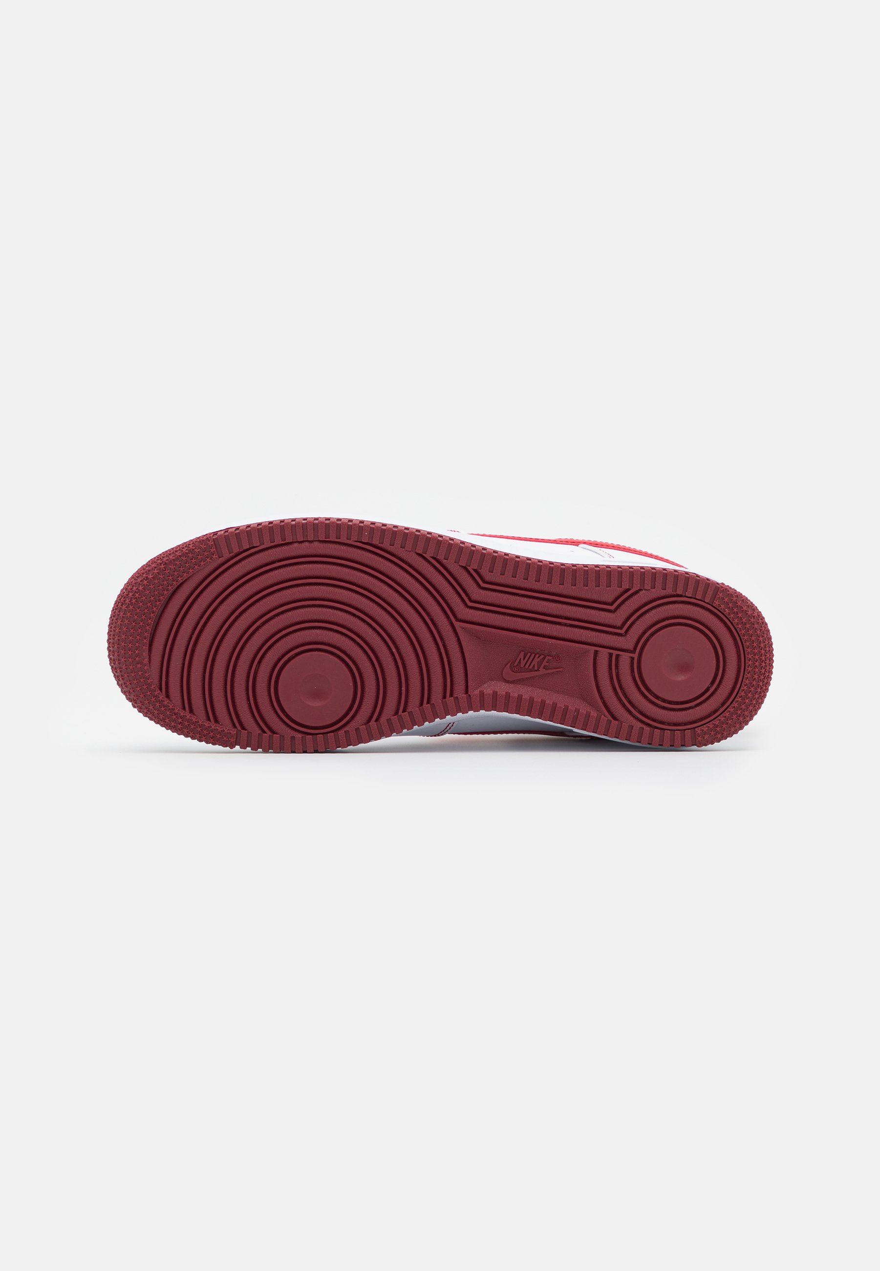 Nike Sportswear AIR FORCE 1 '07 - Trainers - white/university red/team  red/sail/team orange/black/white - Zalando.co.uk