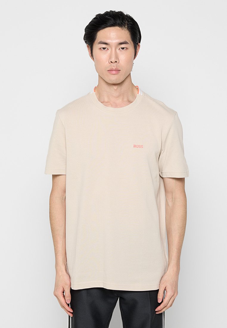 Boss T-shirt basic beige