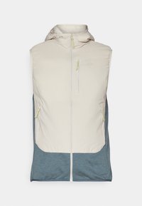 ODLO VEST INSULATED ASCENT HYBRID - Waistcoat - silver cloud/dark slate
