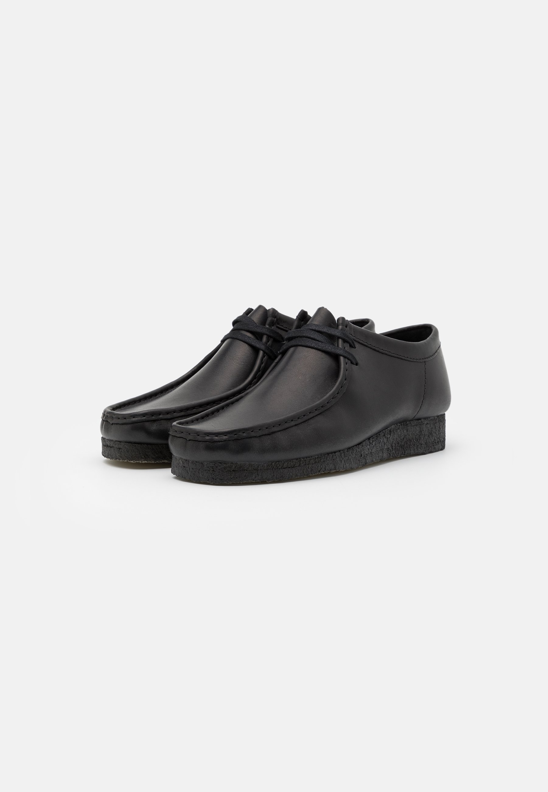 black mens wallabees