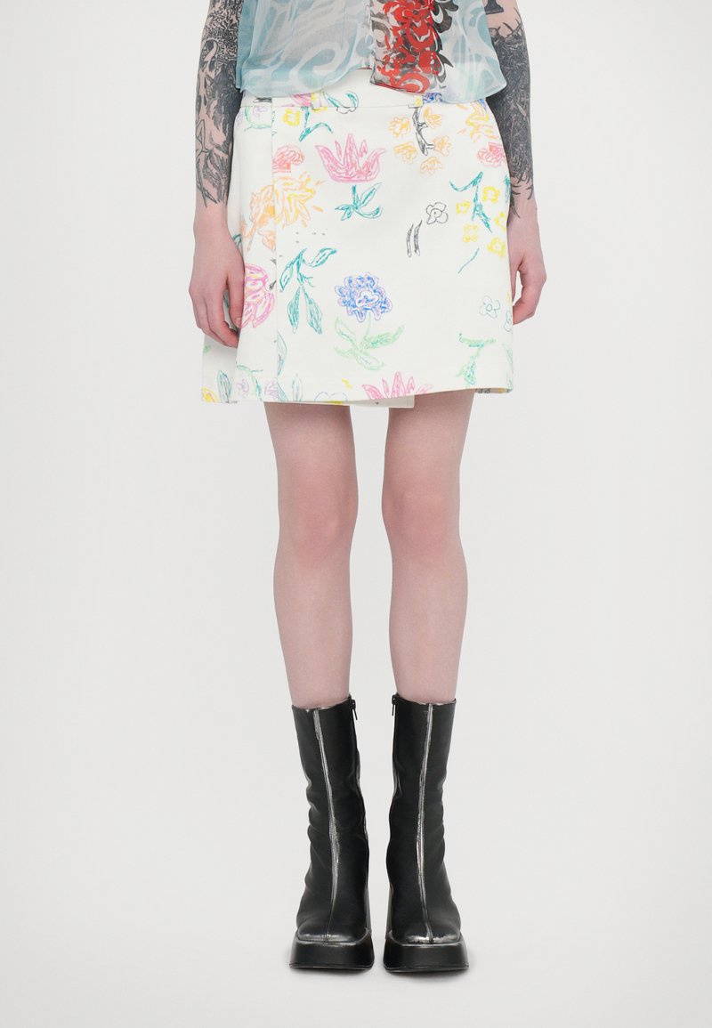 Soulland SKIRT - Falda de tubo - white