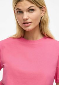 VILA NORA S/S NOOS - T-shirts basic - sangria sunset