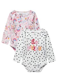 MINOTI - BABY BODYSUITS 2 PACK - Body - pink white Pienoiskuva 1