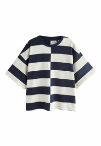 Niet geselecteerd, navy white stripe