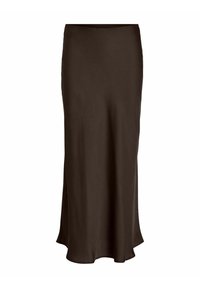 VIELLETTE HW MIDI - Trapecinis sijonas - coffee bean