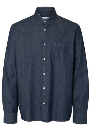 Selected, Denim Regular Fit - Camisa - dark blue denim