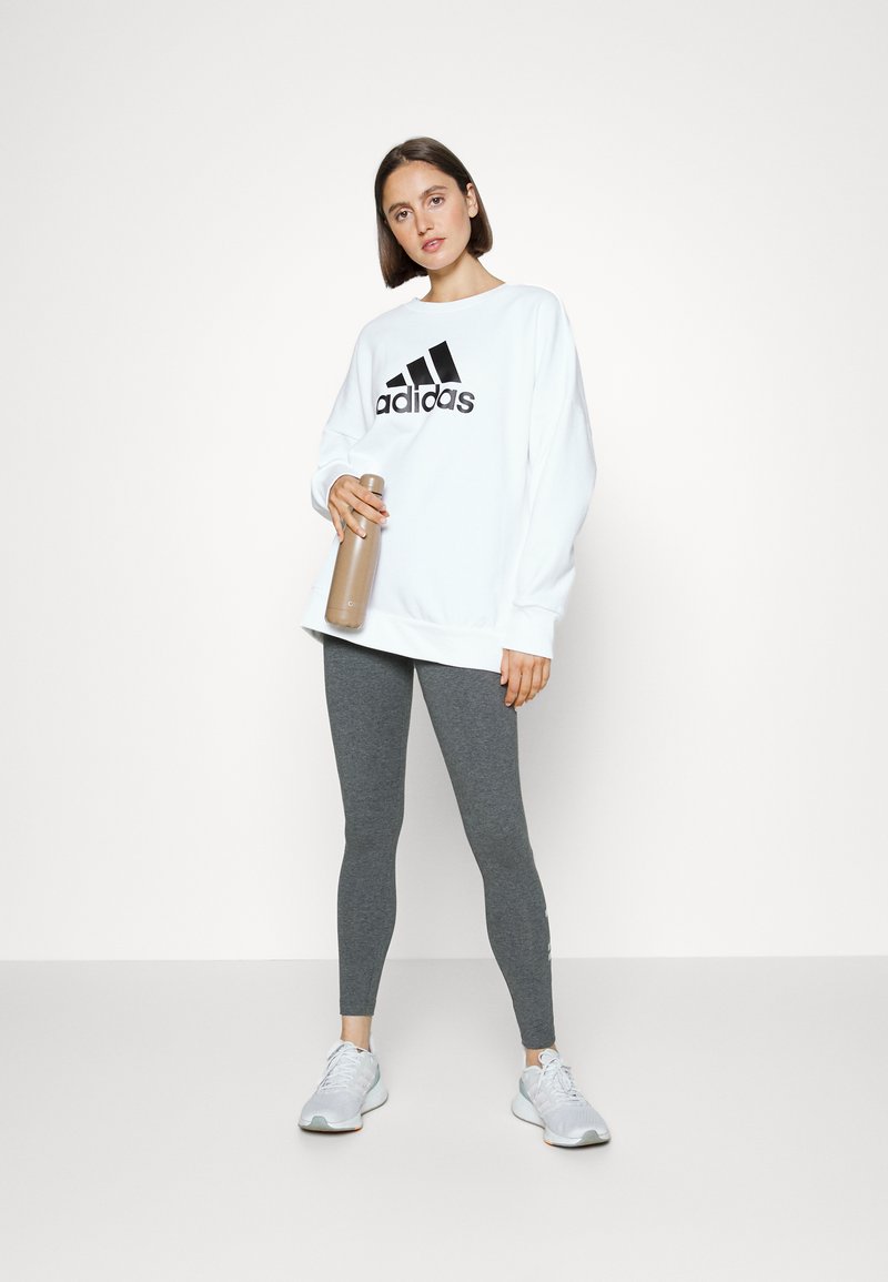 adidas leggings and sweatshirt