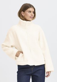 Fransa Fliisjakk - whisper white