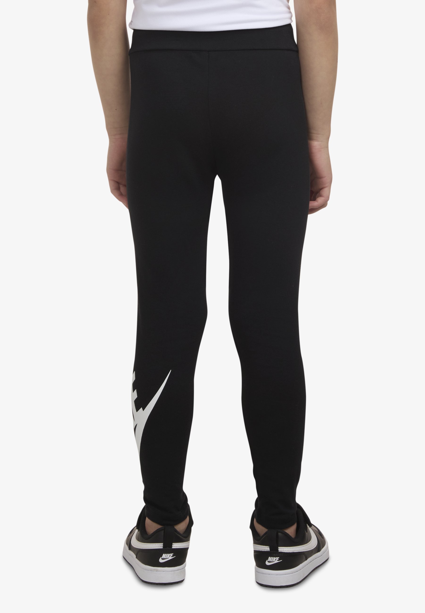 nike sportswear club leggings in black