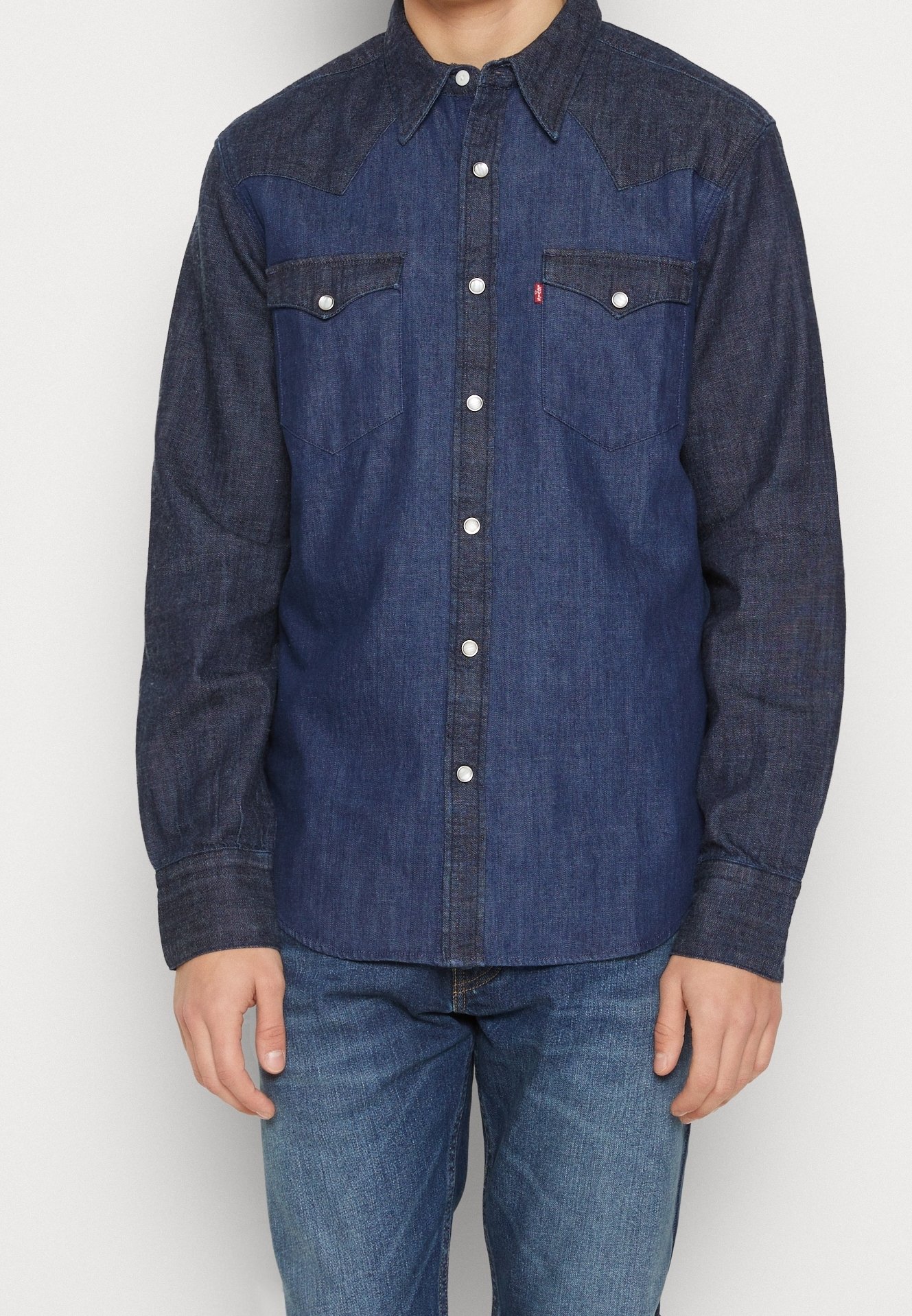 Chemise Levi's Rouge Taille M - Coton, Manches Courtes, Col Boutonné - Occasion En PARFAIT ÉTAT