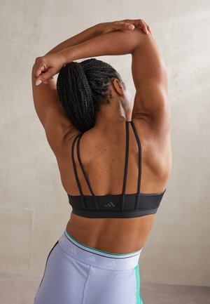 ALL ME ESSENTIALS - Sujetadores deportivos con sujeción ligera - black