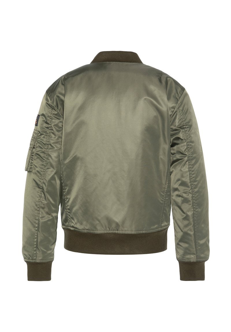 Leather Jacket Bomber Schott Kaki Schott Bomber Jacket, Army Khaki
