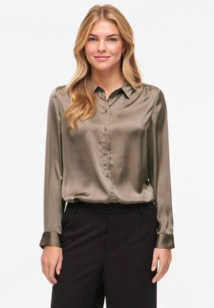 VISOFIE LANGARM - Skjortebluse - brown