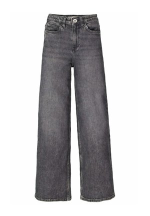 Garcia JEANS ANNEMAY MEDIUM USED - Jeans baggy - black
