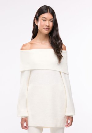 Terranova, MAGLIA TINTA UNITA - Maglione - bianco lana
